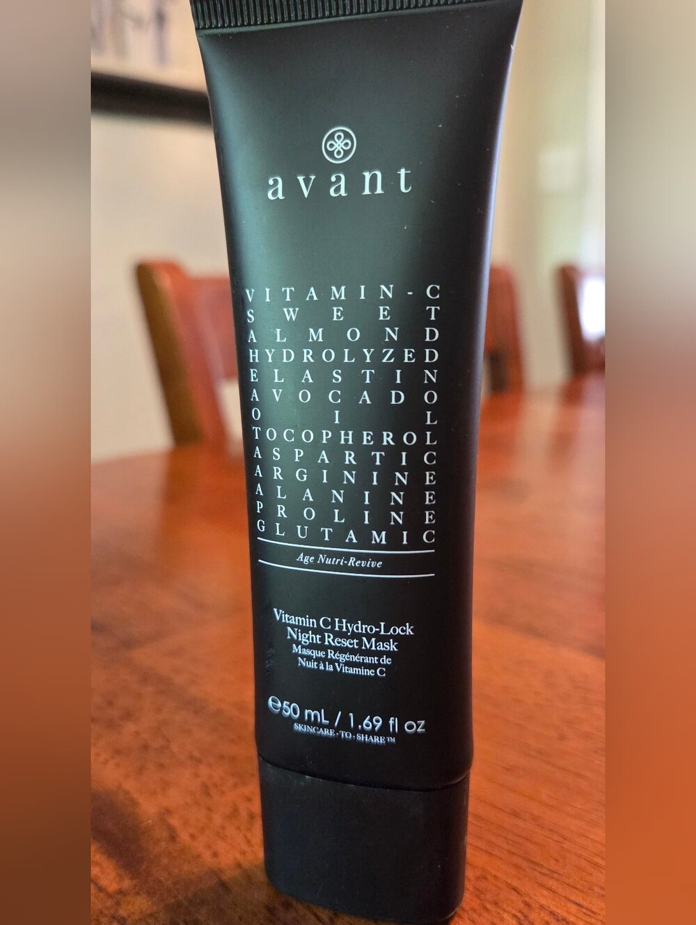 Avanti Black Vitamin C Hydro-Lock Night Mask - 50ml Full Sized